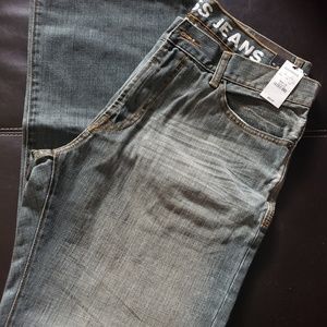 Mens Express Classic Kingston Stonewash Jeans